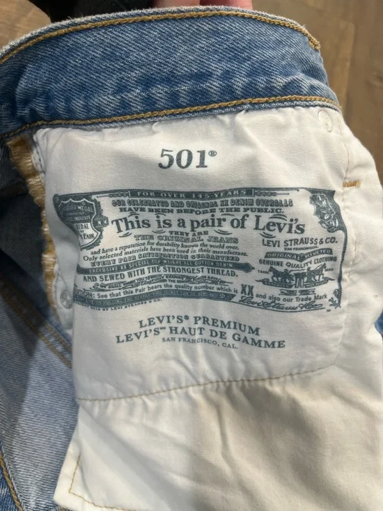 Levi’s 501 cutoff shorts. - Picture 4 of 8
